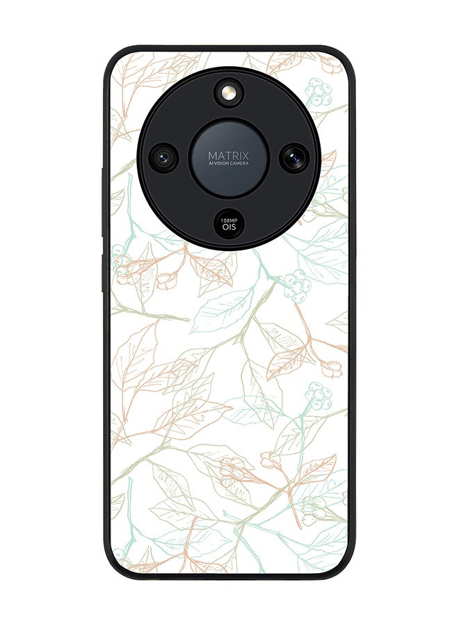 For Honor X9d / Magic8 Lite / X70 Case,Slim fit Camera Protection, Shockproof Thin Phone cover  - Delicate Sprigs